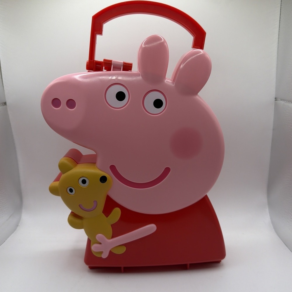 PEPPA PIG 2003 Large Storage Case w Handle & Hinges ABD Ltd. One UK Jazwares LLC